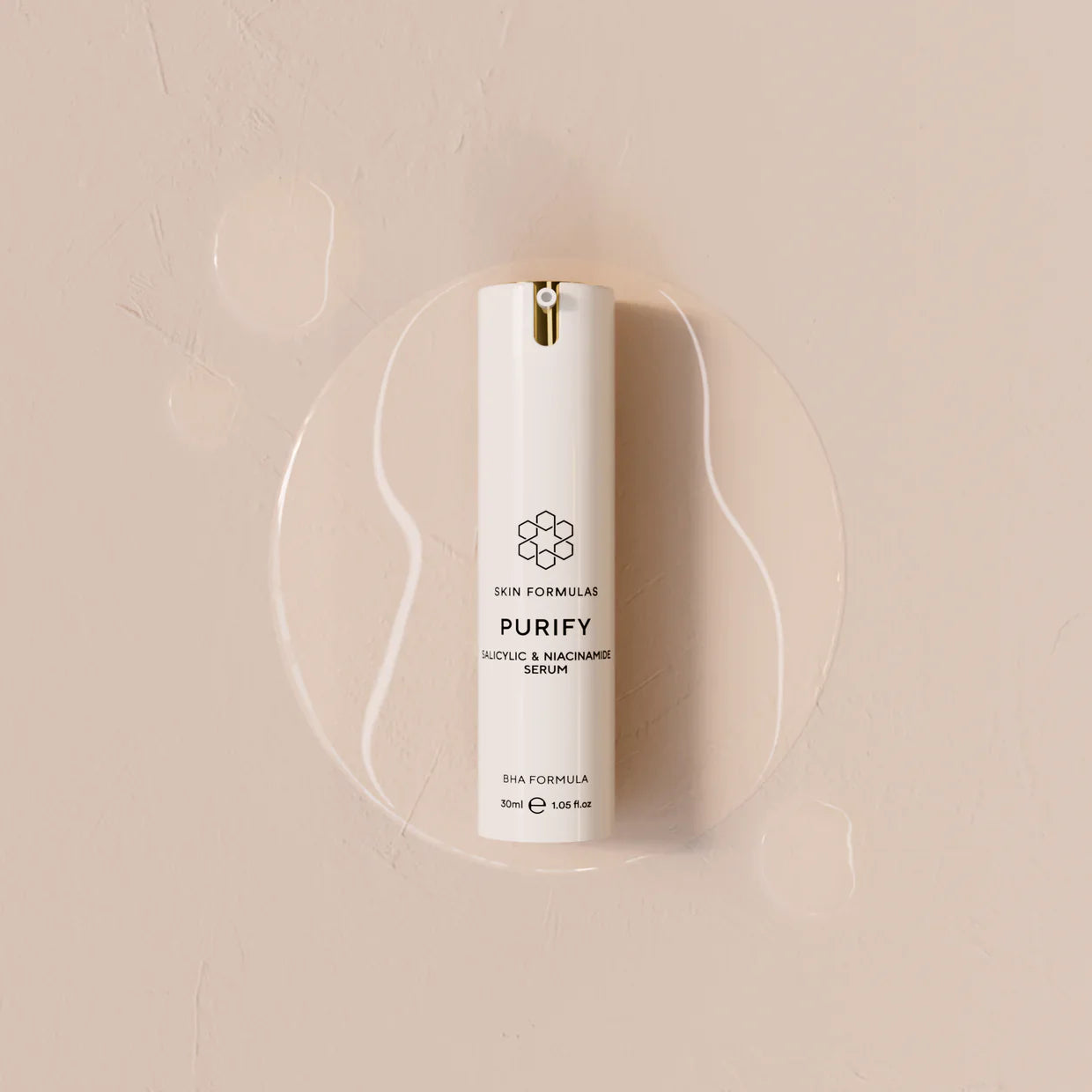 SKIN FORMULAS SERUM - PURIFY SALICYLIC & NIACINAMIDE 30ml. VALANTIS SERUMAS SU SALICILO R. ir NIACINAMIDU - SKINBIO.lt