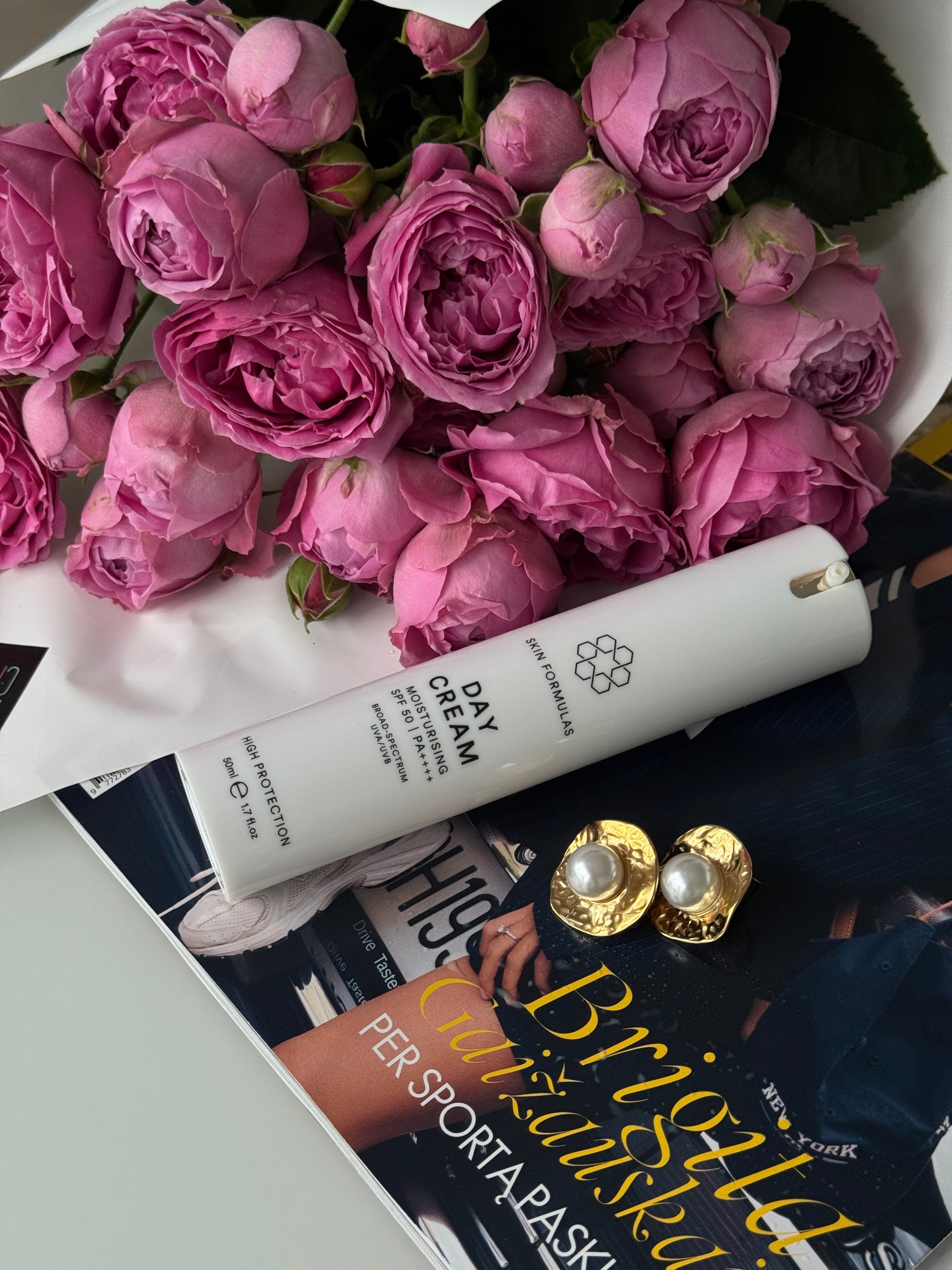 SKINFORMULAS DAY CREAM MOISTURISING – SPF 50 | PA++++ - KREMAS SU SPF 50 - SKINBIO.lt