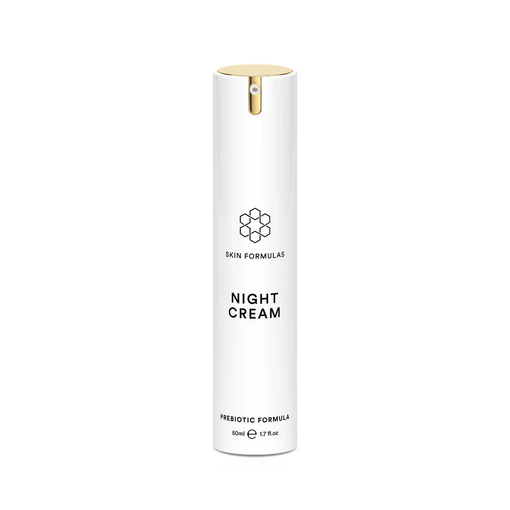 SKINFORMULAS NIGHT CREAM PREBIOTIC - NAKTINIS VEIDO KREMAS KREMAS SU PREBIOTIKAIS, 50ML. - SKINBIO.lt