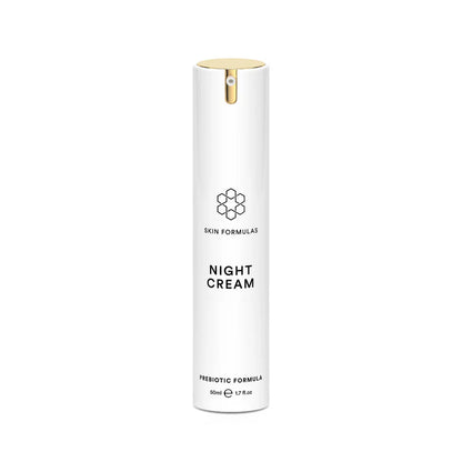 SKINFORMULAS NIGHT CREAM PREBIOTIC - NAKTINIS VEIDO KREMAS KREMAS SU PREBIOTIKAIS, 50ML. - SKINBIO.lt