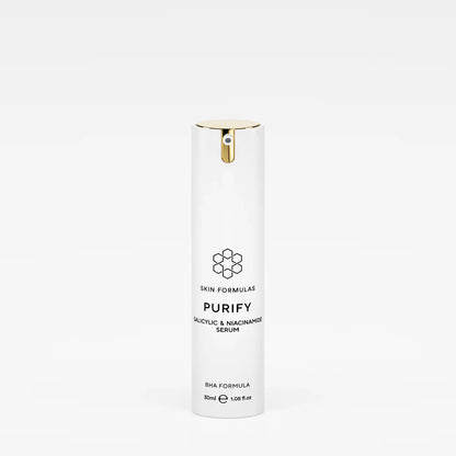 SKIN FORMULAS SERUM - PURIFY SALICYLIC & NIACINAMIDE 30ml. VALANTIS SERUMAS SU SALICILO R. ir NIACINAMIDU - SKINBIO.lt