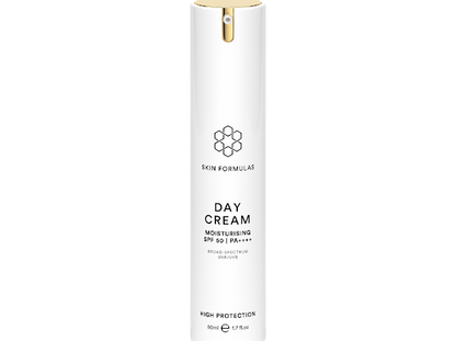 SKINFORMULAS DAY CREAM MOISTURISING – SPF 50 | PA++++ - KREMAS SU SPF 50 - SKINBIO.lt