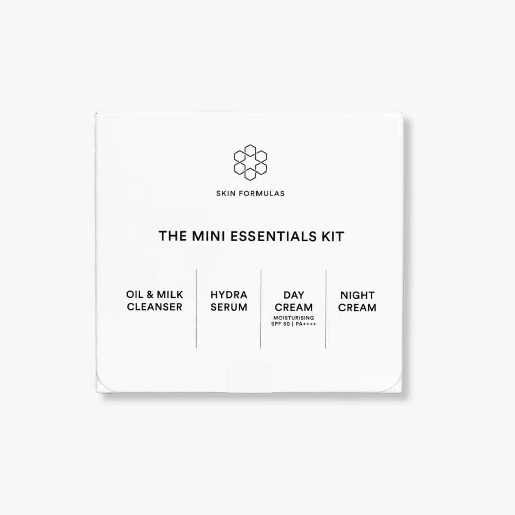 Skin Formulas The Mini Essentials Kit, Kelioninis rinkinys 4 produktų.