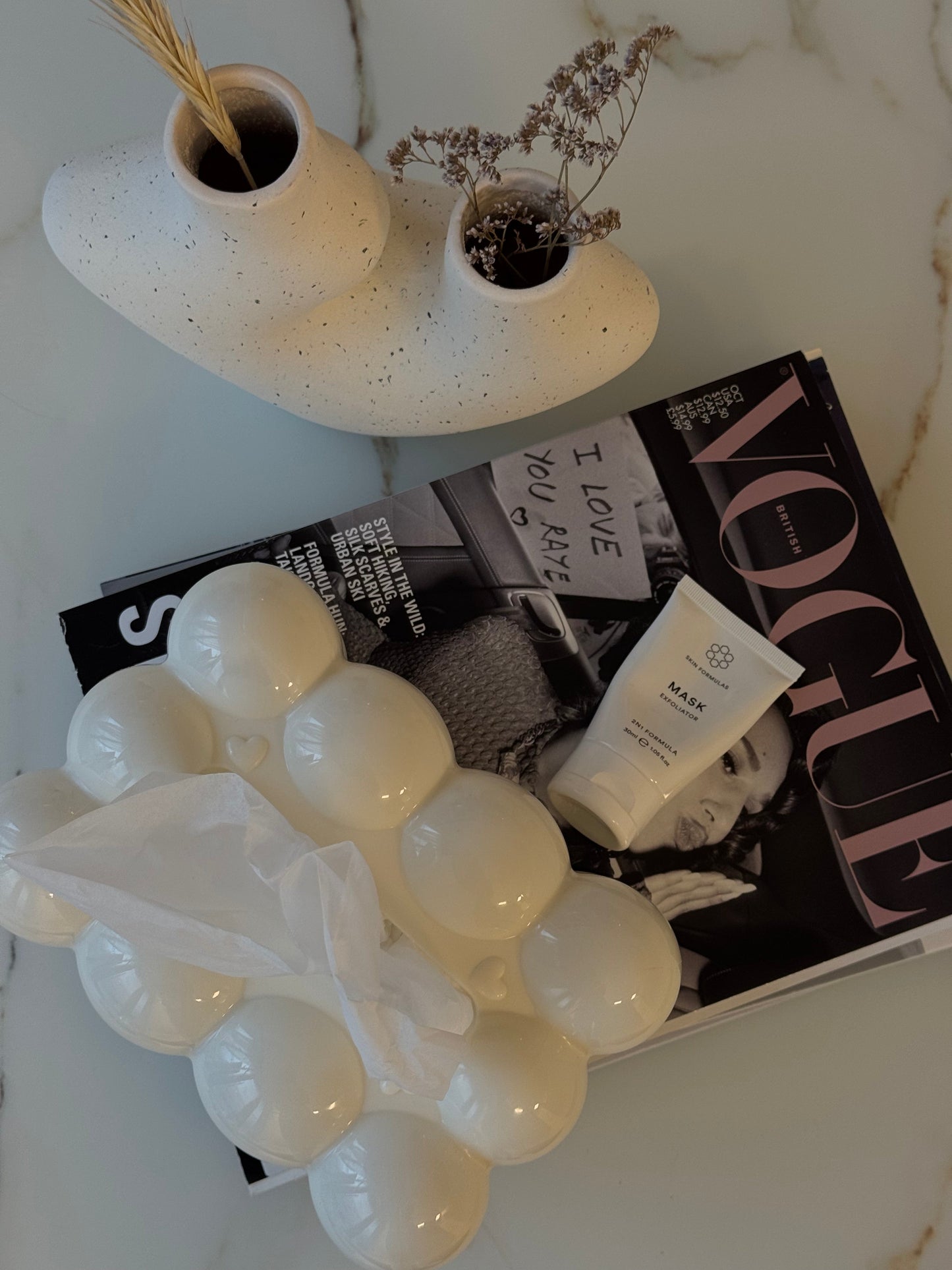 SKINFORMULAS MASK  EXFOLIATOR - ŠVEITIKLIS/KAUKĖ 30 ML. - SKINBIO.lt