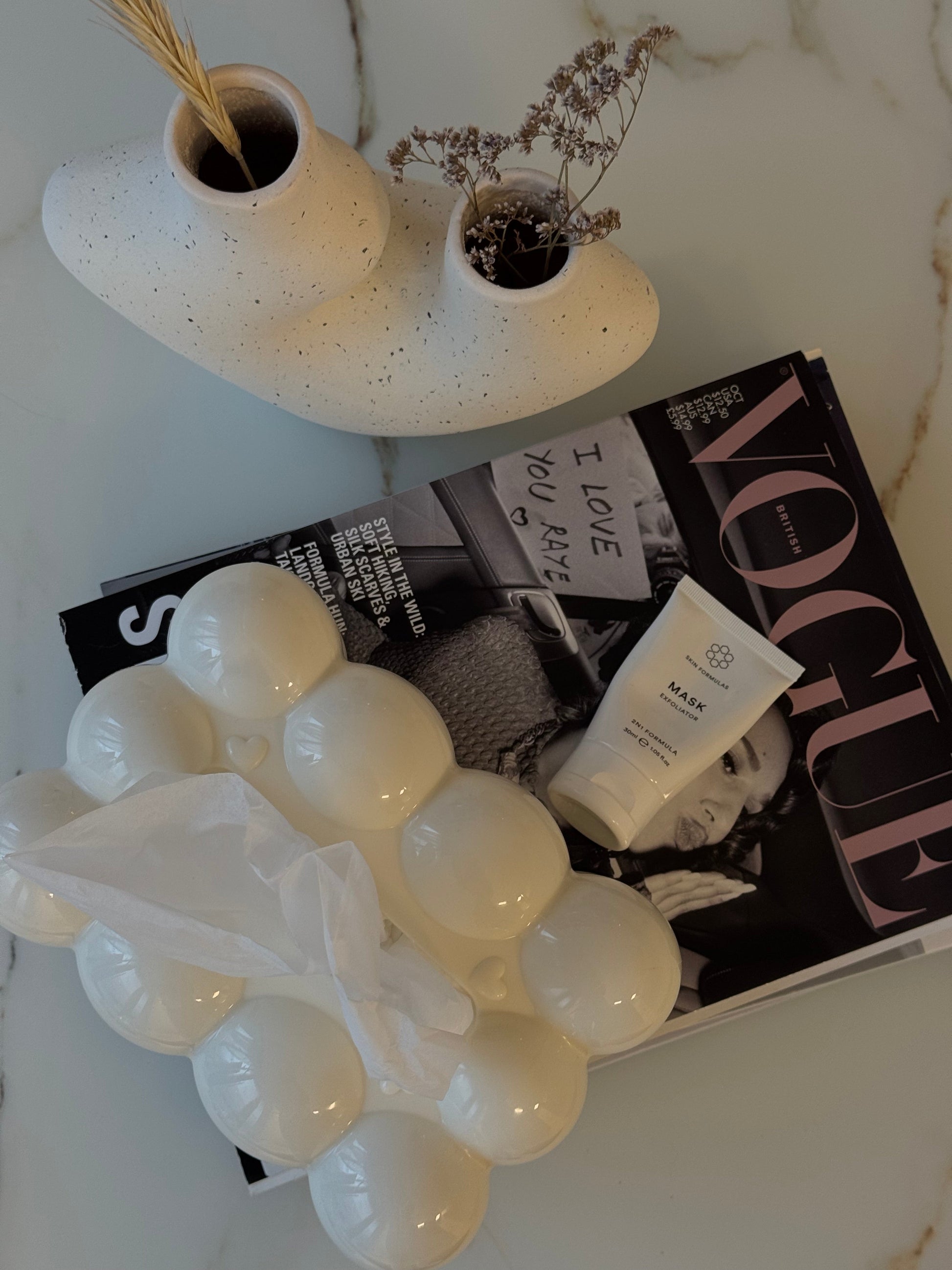 SKINFORMULAS MASK  EXFOLIATOR - ŠVEITIKLIS/KAUKĖ 30 ML. - SKINBIO.lt