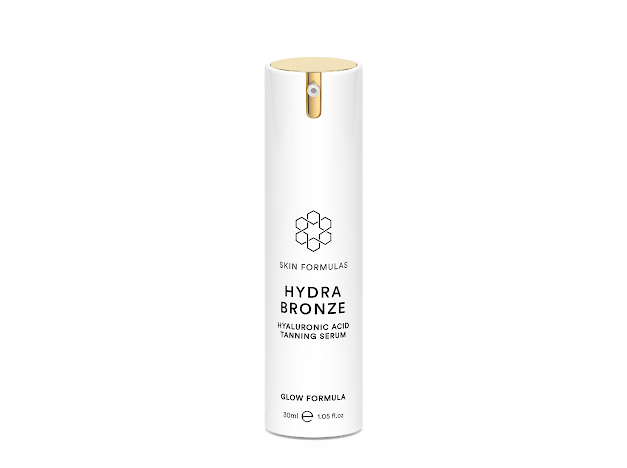SKINFORMULAS HYDRA BRONZE HYALURONIC ACID TANNING SERUM - ĮDEGIO SERUMAS SU HIALURONO RŪGŠTIMI 30 ML. - SKINBIO.lt
