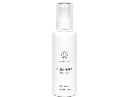 SKINFORMULAS CLEANSER  OIL & MILK– ALIEJINIS VEIDO PRAUSIKLIS 100 ML. - SKINBIO.lt
