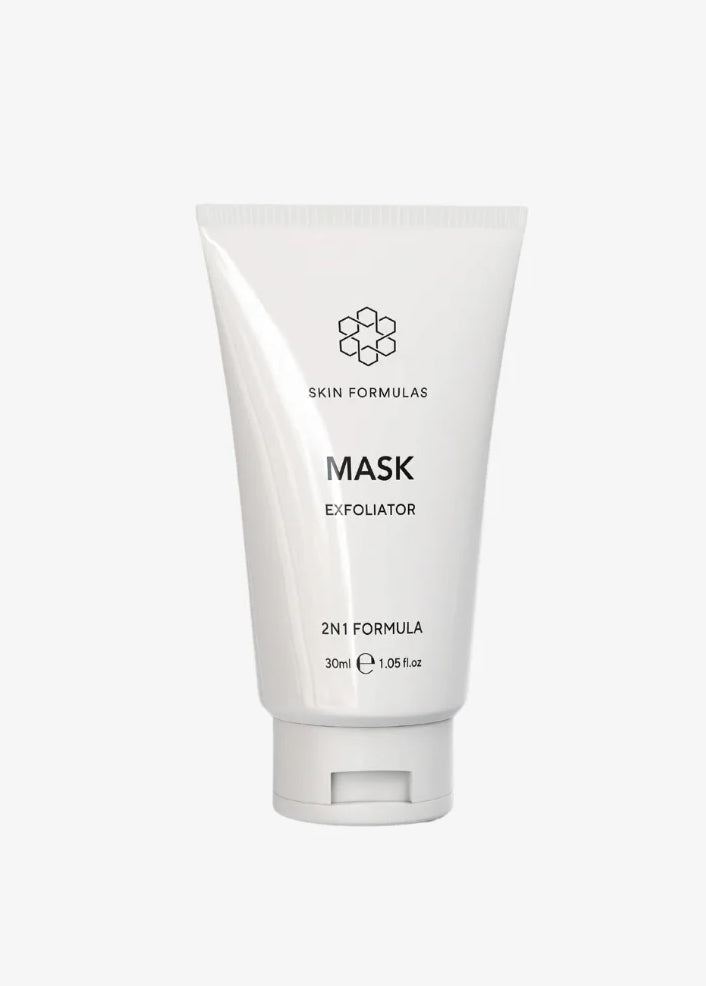 SKINFORMULAS MASK  EXFOLIATOR - ŠVEITIKLIS/KAUKĖ 30 ML. - SKINBIO.lt