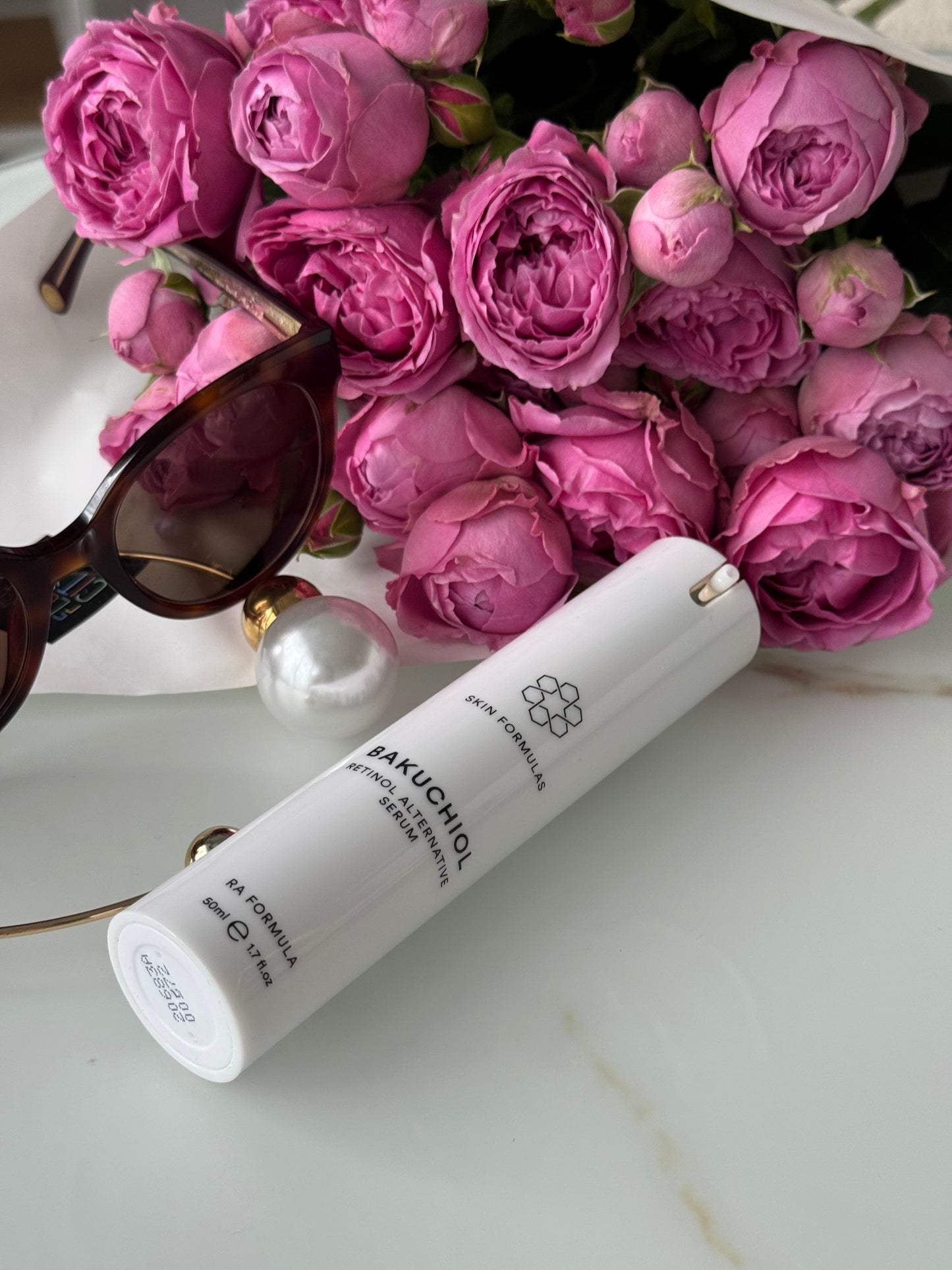 SKINFORMULAS BAKUCHIOL RETINOL ALTERNATIVE SERUM / SERUMAS SU BAKUČIOLIU 50 ML. - SKINBIO.lt