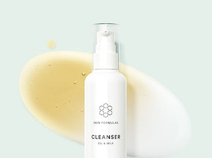 SKINFORMULAS CLEANSER  OIL & MILK– ALIEJINIS VEIDO PRAUSIKLIS 100 ML. - SKINBIO.lt